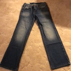 Size 14 boys Abercrombie boot cut jeans